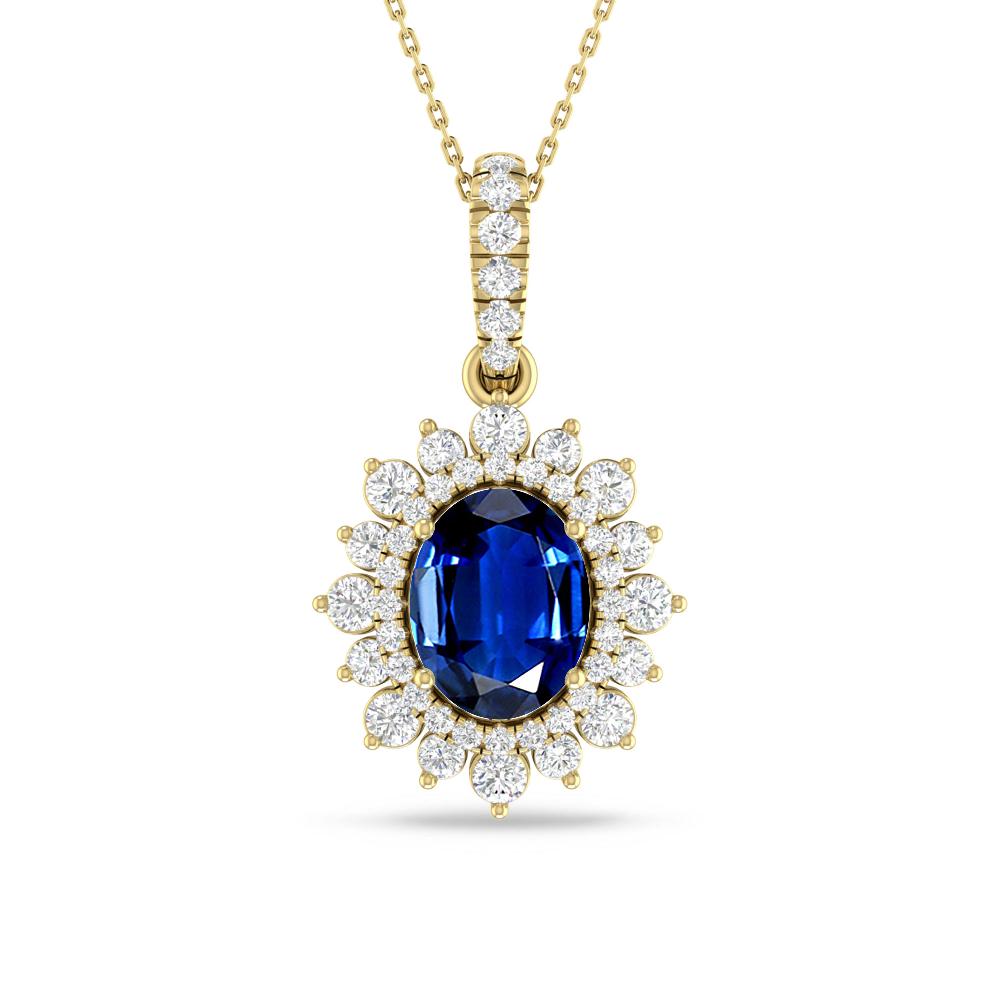 Yellow Gold - Sapphire