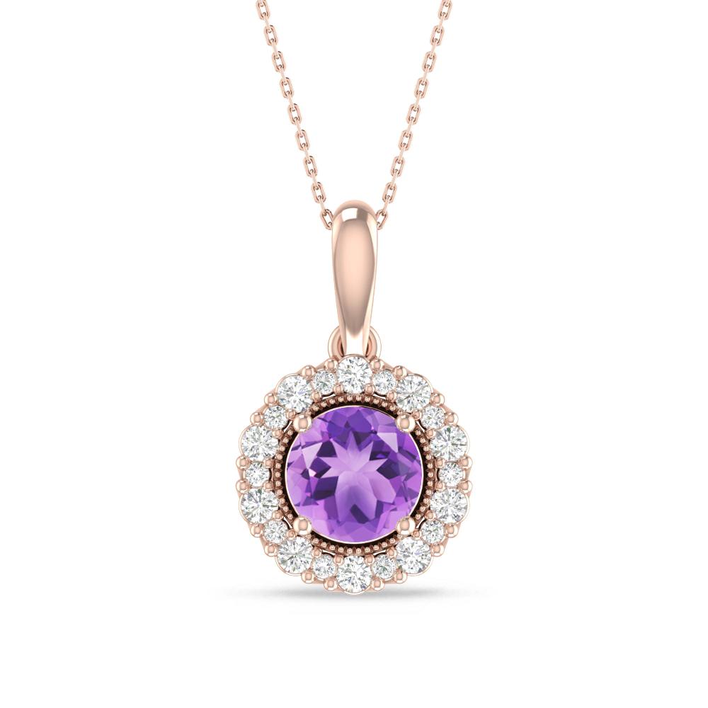 Rose Gold - Amethyst
