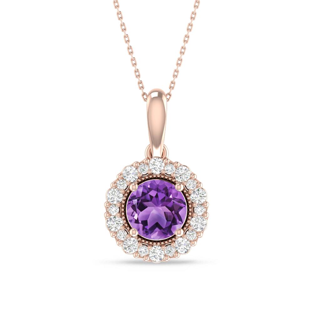 Rose Gold - Amethyst