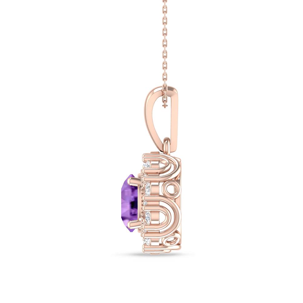 Rose Gold - Amethyst