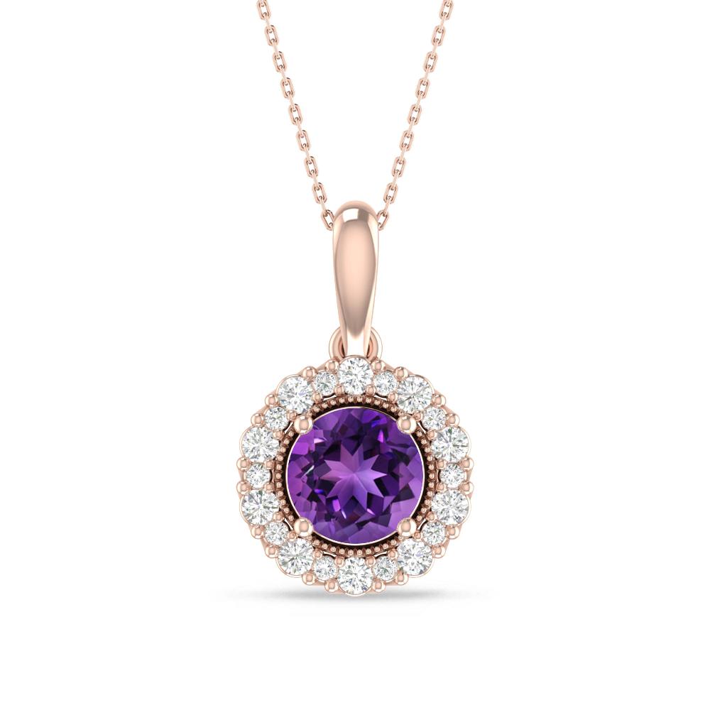 Rose Gold - Amethyst