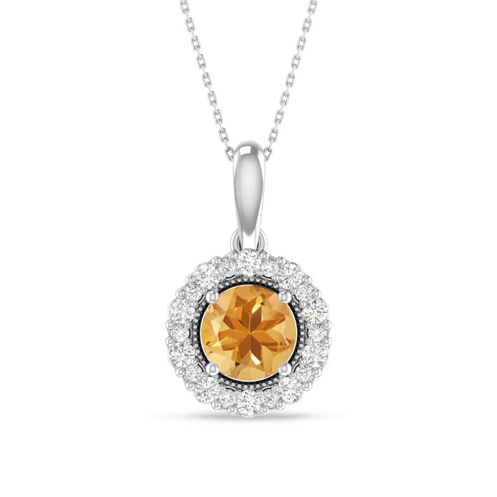 White Gold - Citrine