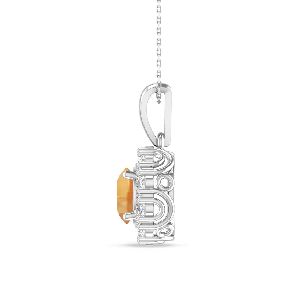 White Gold - Citrine