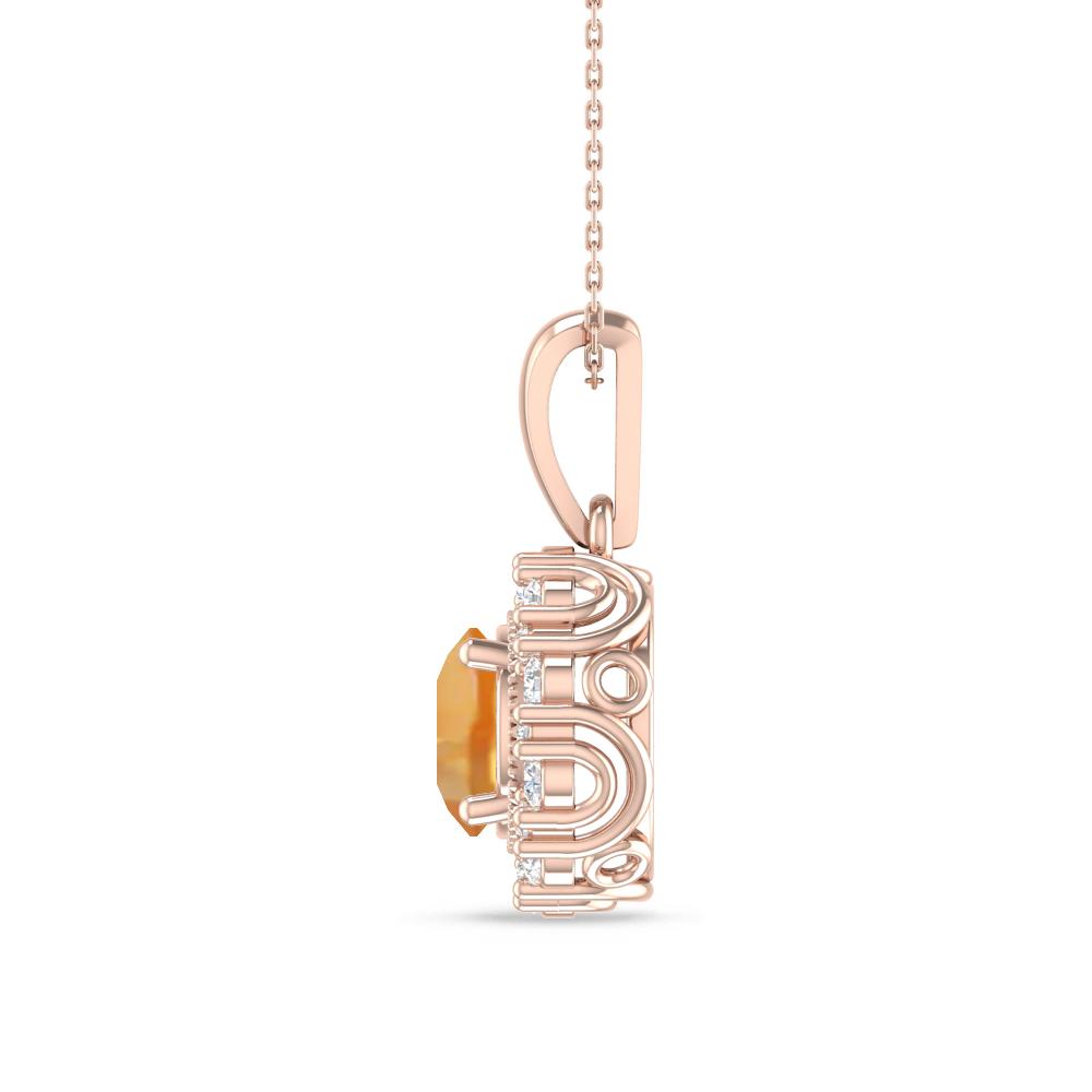 Rose Gold - Citrine