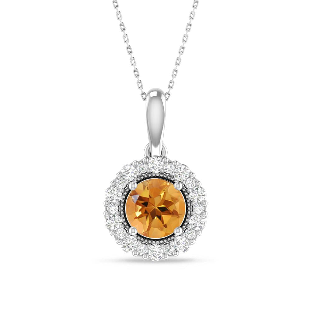 White Gold - Citrine