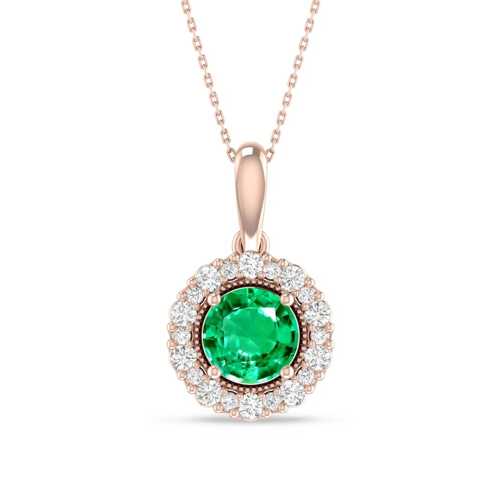 Rose Gold - Emerald