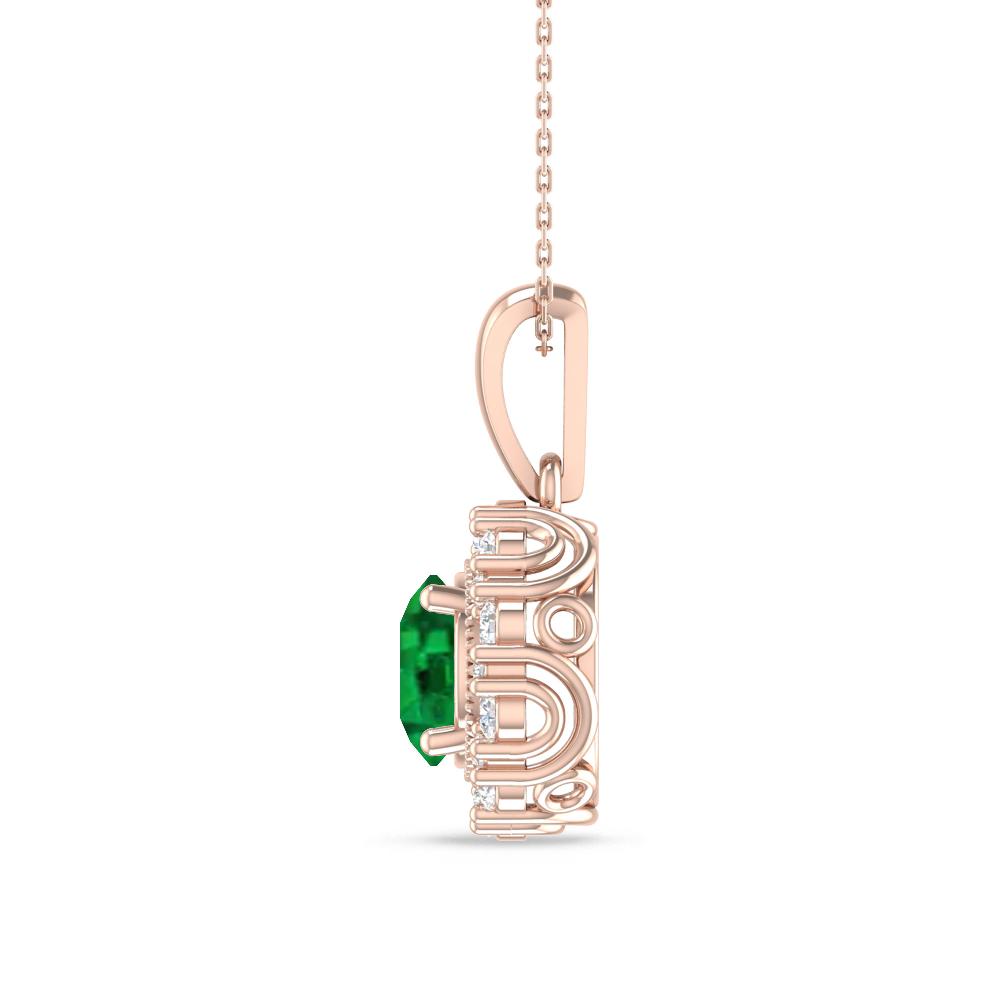 Rose Gold - Emerald