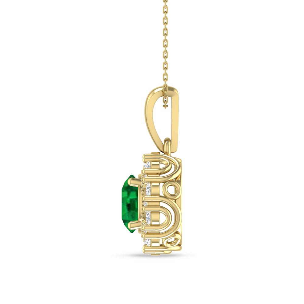 Yellow Gold - Emerald