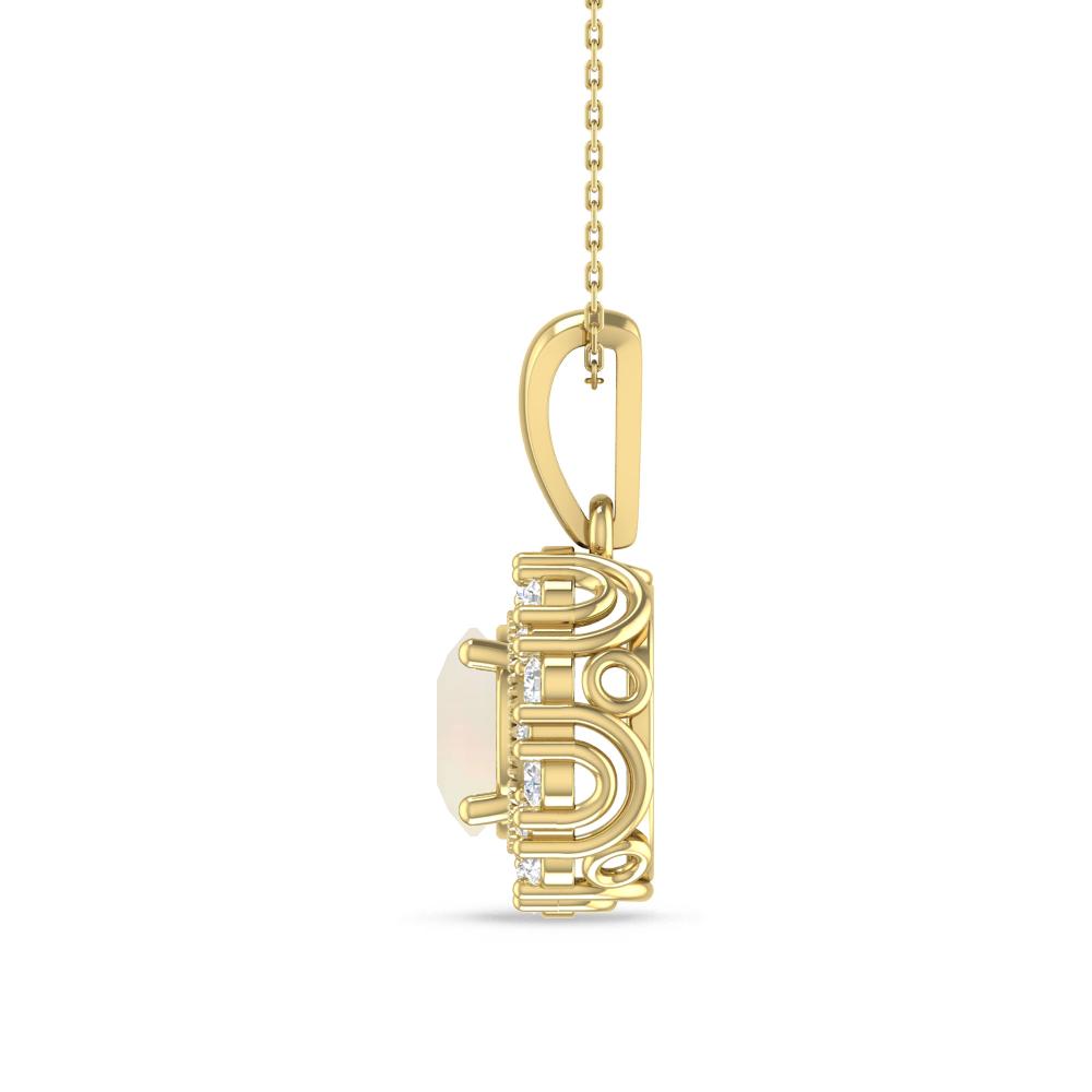 Yellow Gold - Opal