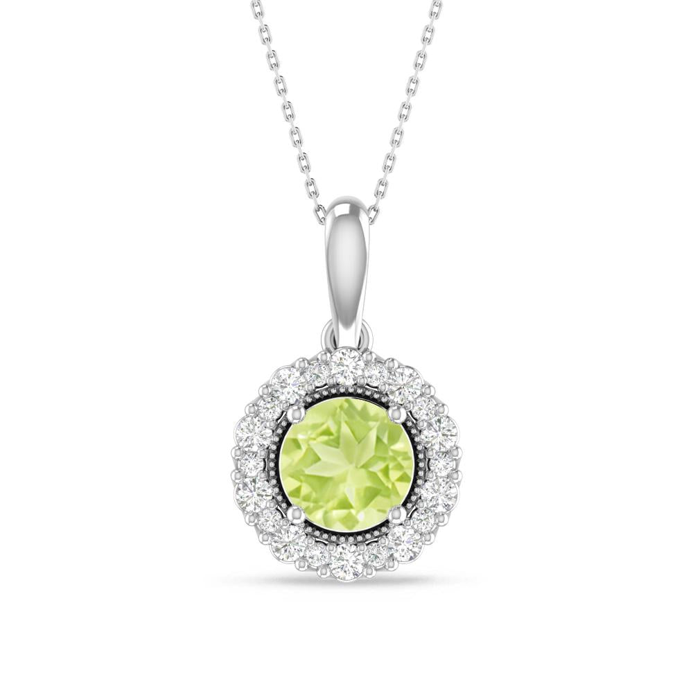 White Gold - Peridot