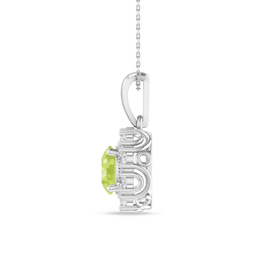 White Gold - Peridot