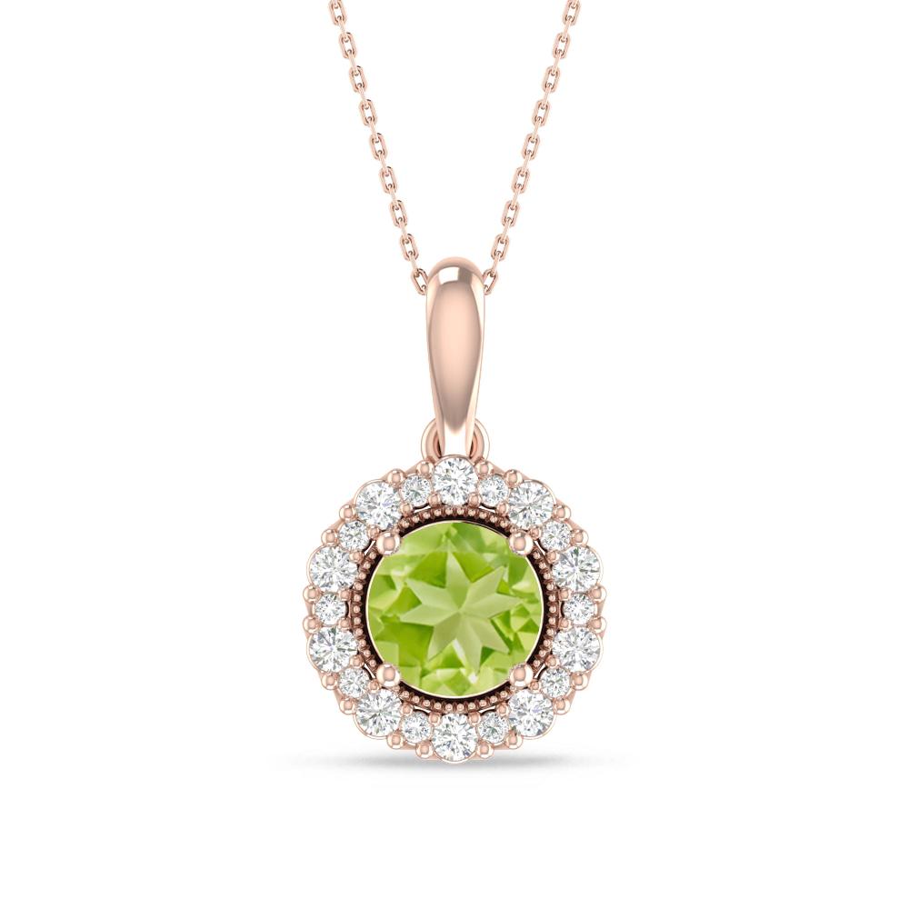 Rose Gold - Peridot