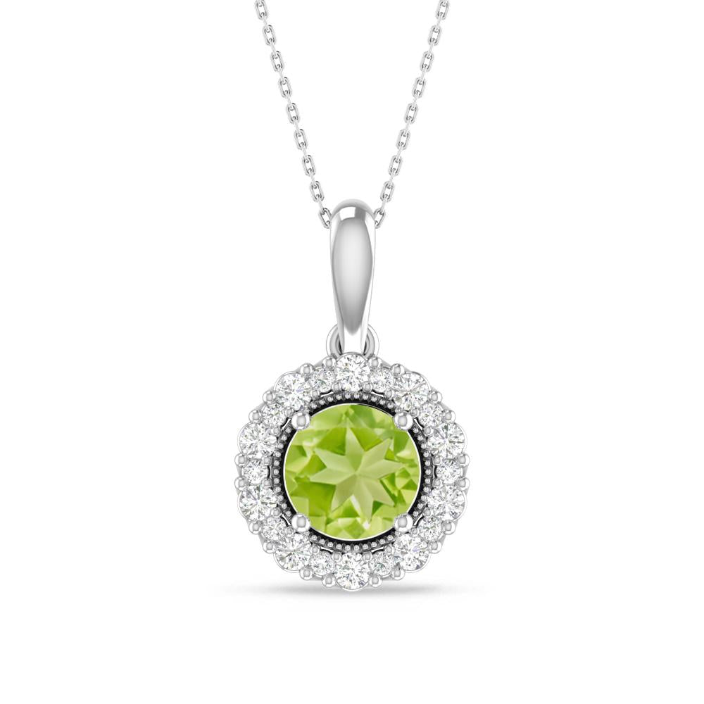 White Gold - Peridot