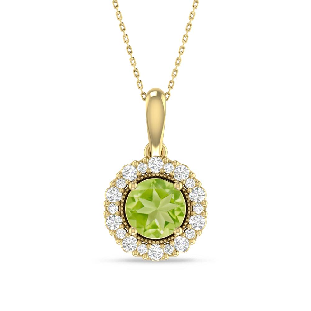 Yellow Gold - Peridot