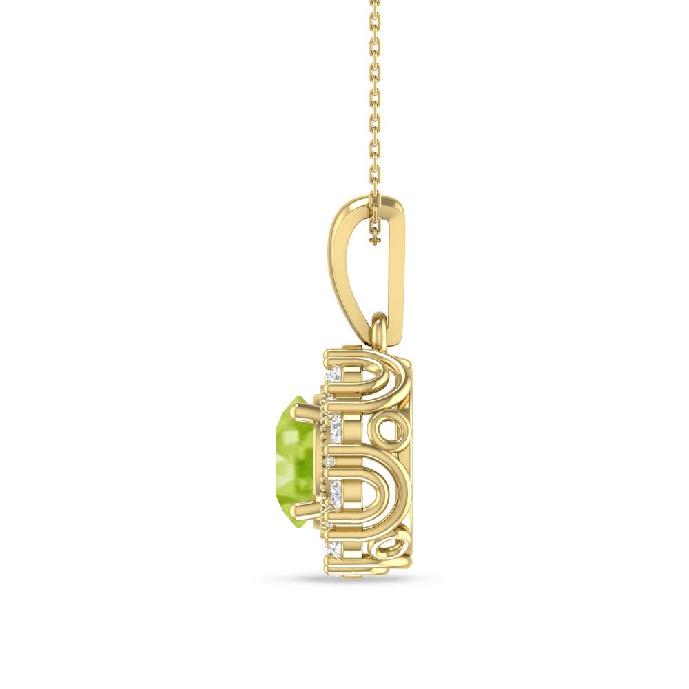 Yellow Gold - Peridot