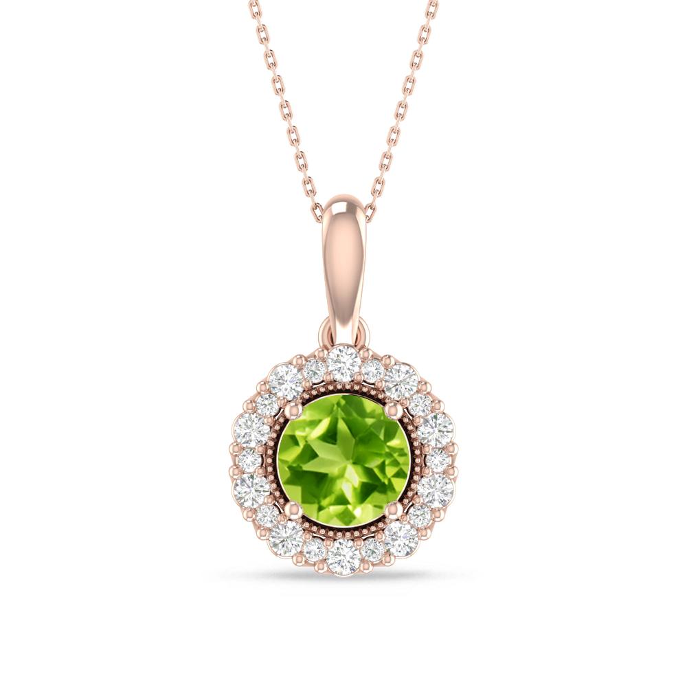 Rose Gold - Peridot