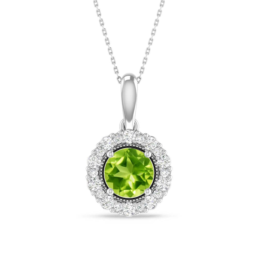 White Gold - Peridot