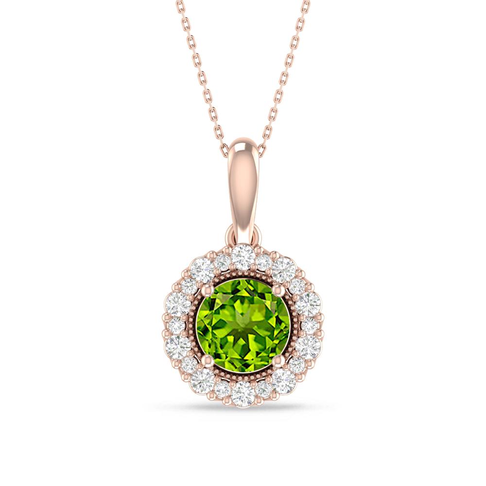 Rose Gold - Peridot