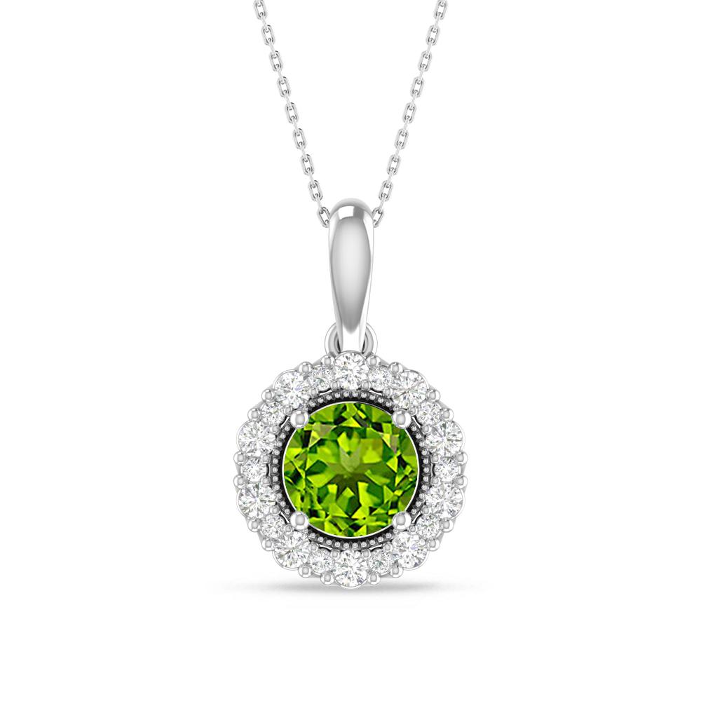 White Gold - Peridot