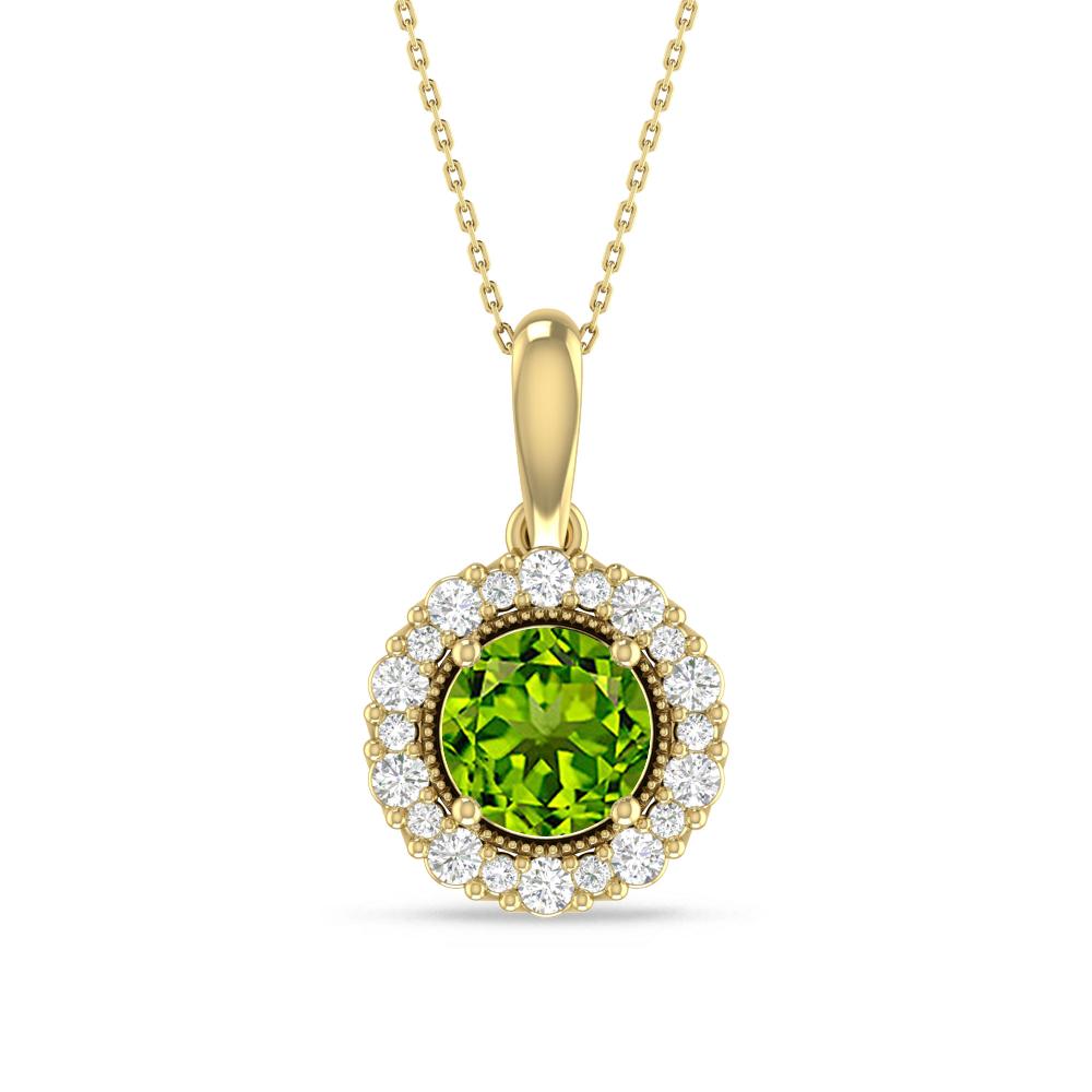 Yellow Gold - Peridot