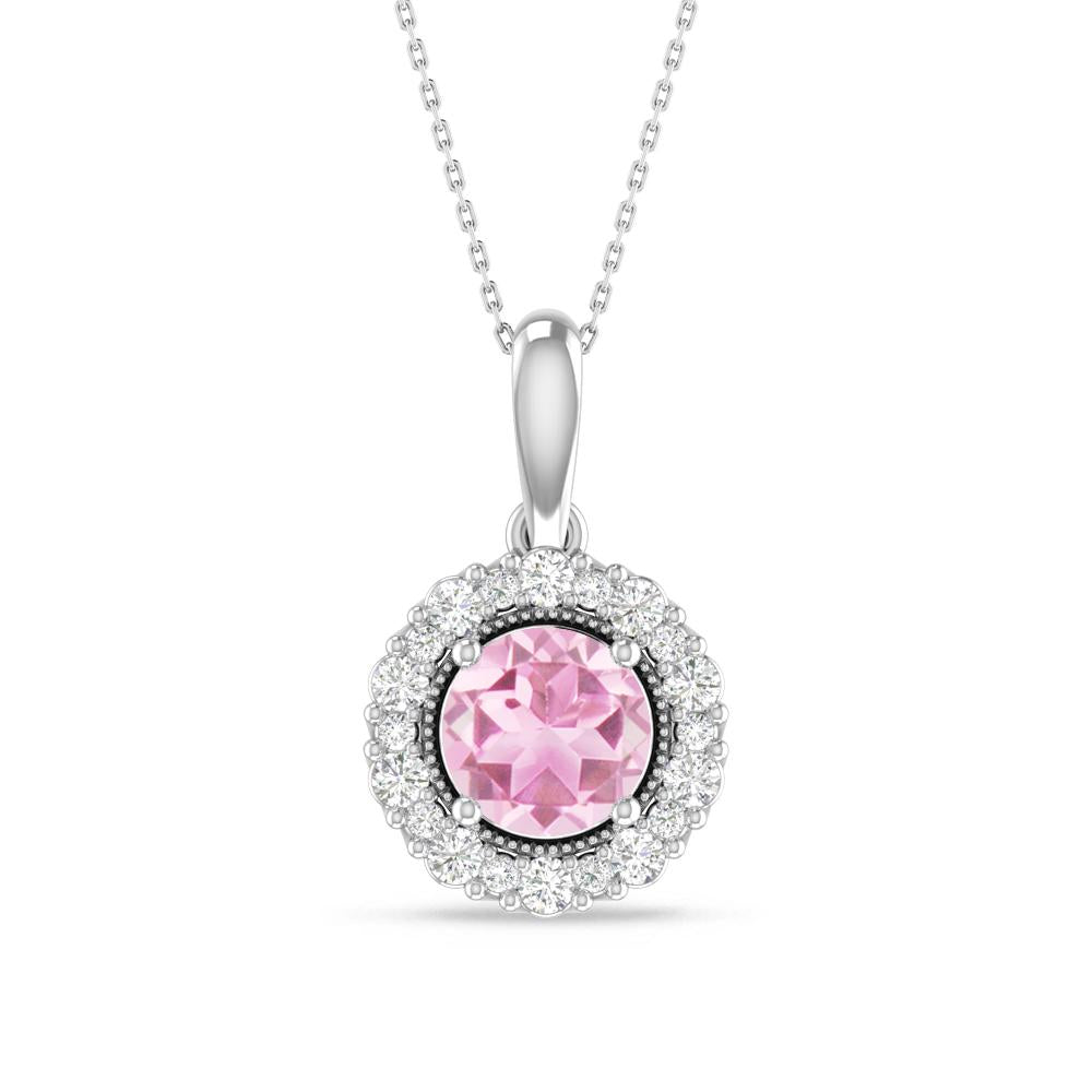 White Gold - Pink Tourmaline