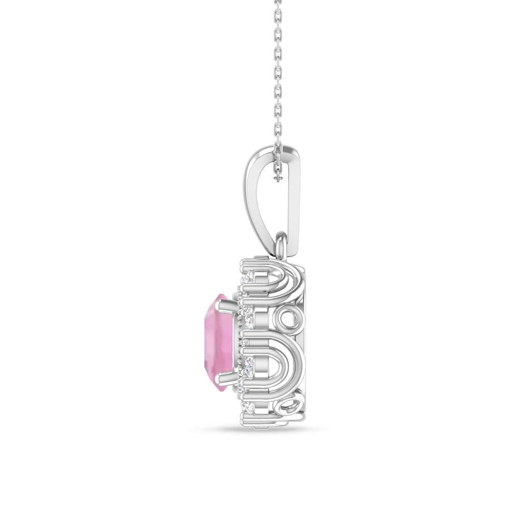 White Gold - Pink Tourmaline