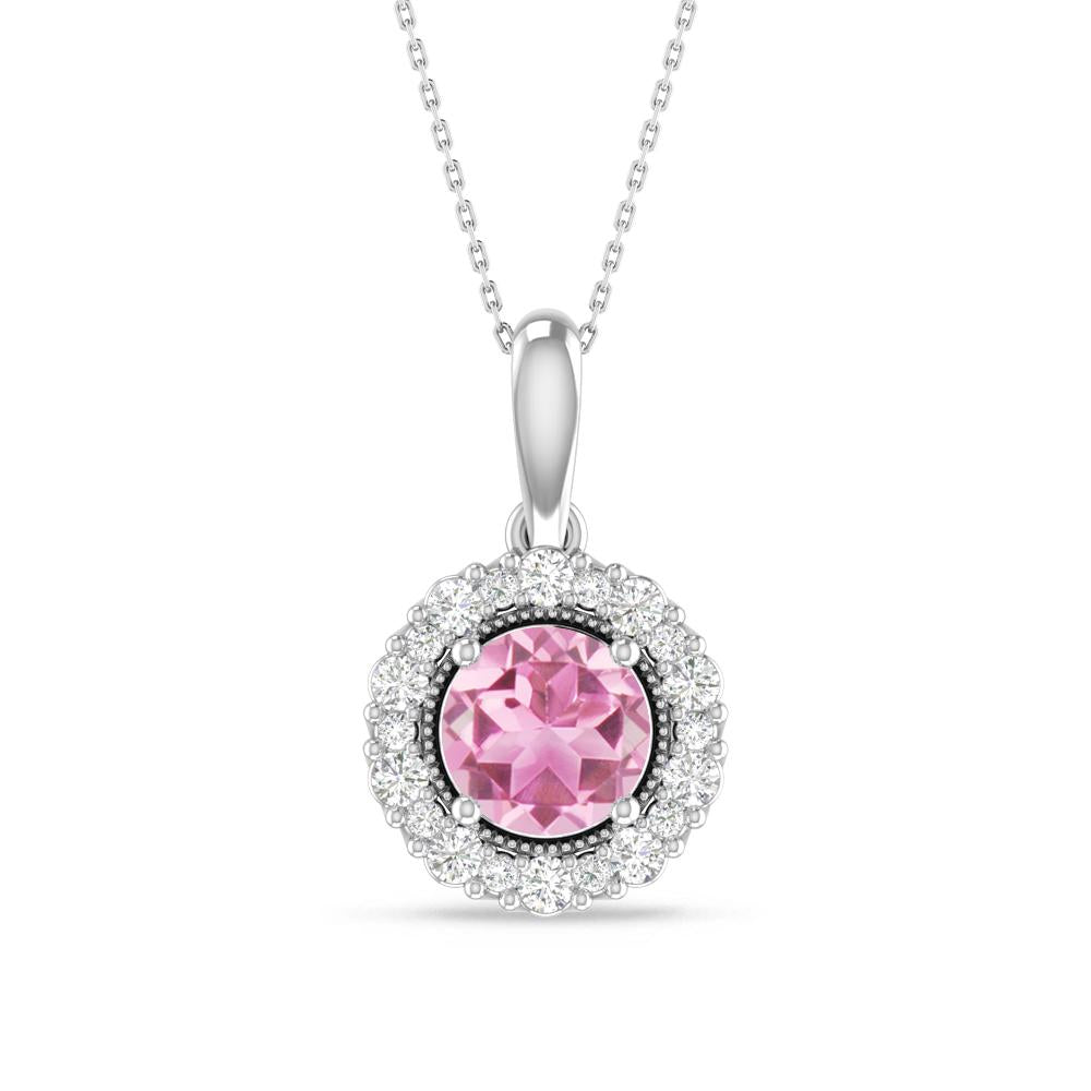 White Gold - Pink Tourmaline