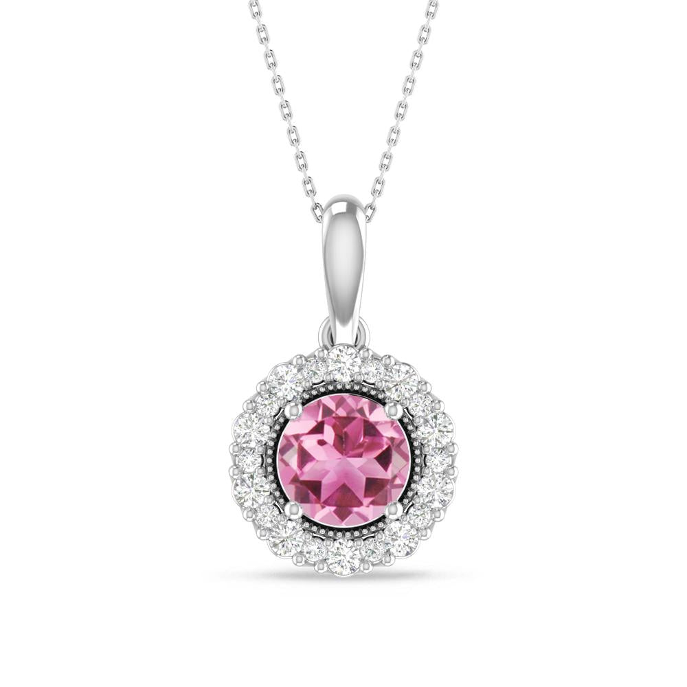 White Gold - Pink Tourmaline