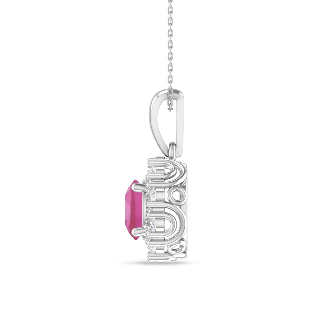 White Gold - Pink Tourmaline