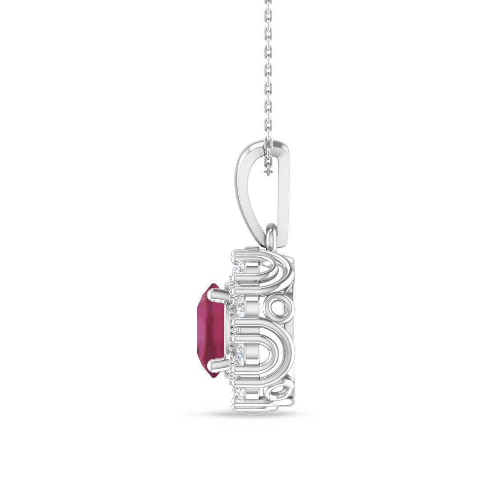 White Gold - Pink Tourmaline