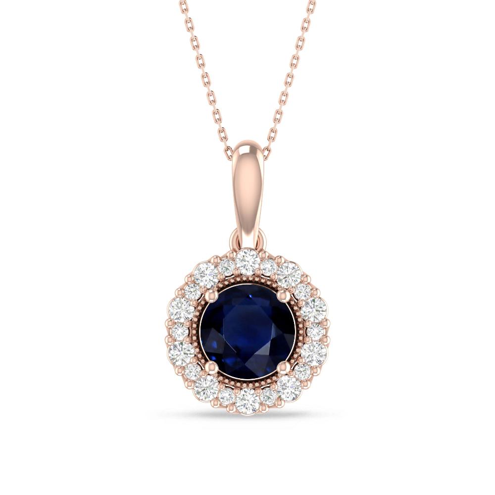Rose Gold - Sapphire