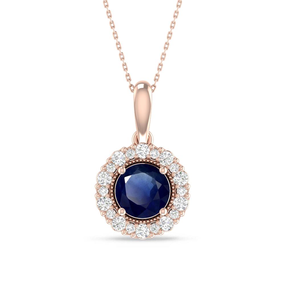 Rose Gold - Sapphire