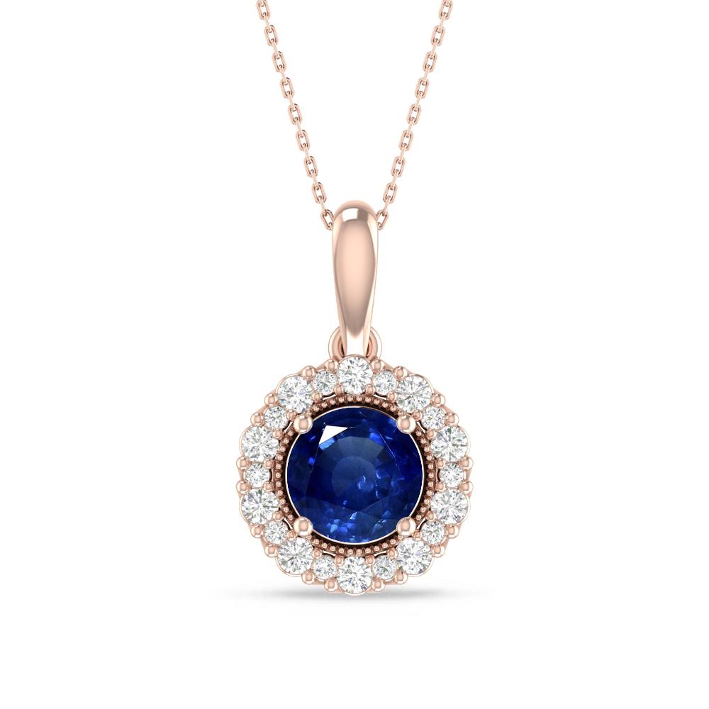 Rose Gold - Sapphire