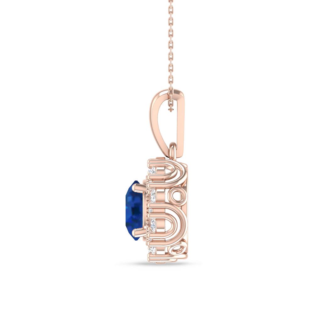 Rose Gold - Sapphire