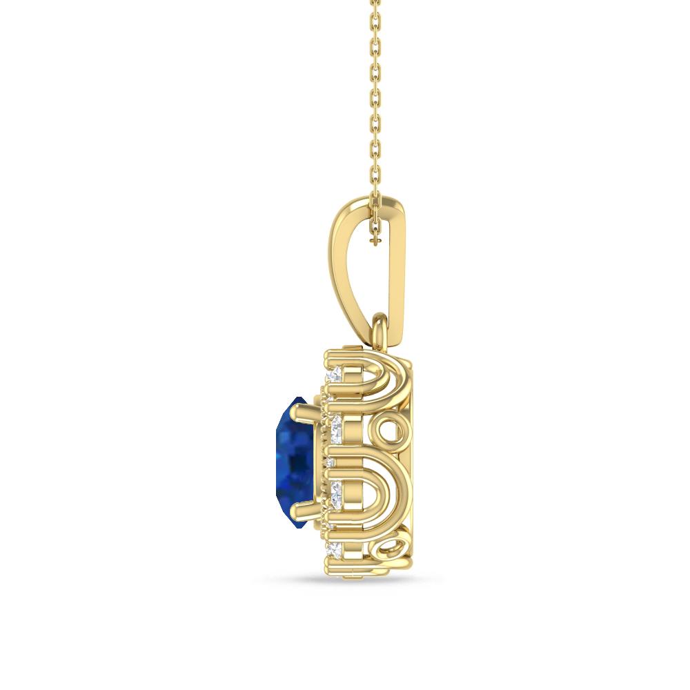 Yellow Gold - Sapphire