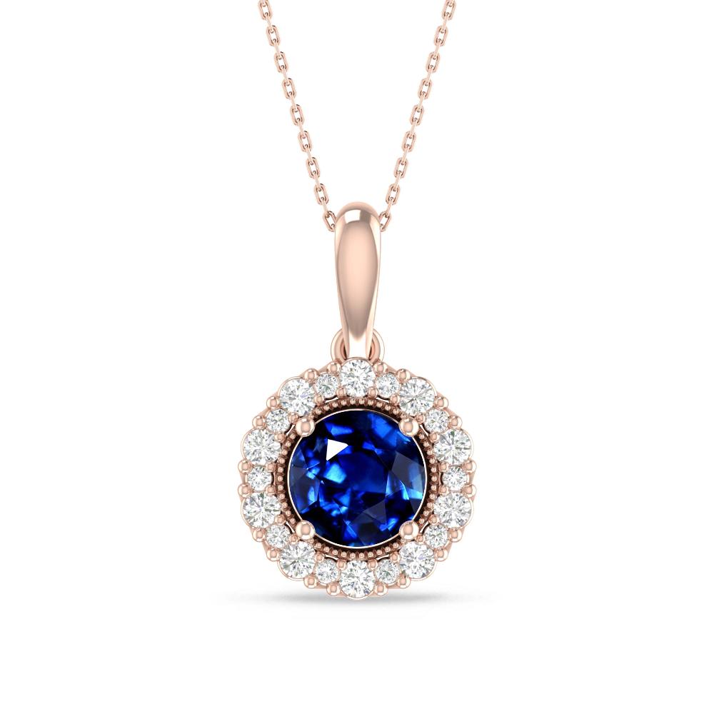 Rose Gold - Sapphire