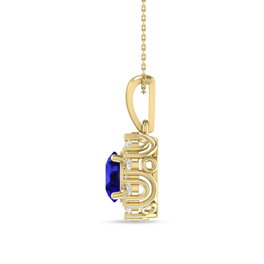 Yellow Gold - Tanzanite