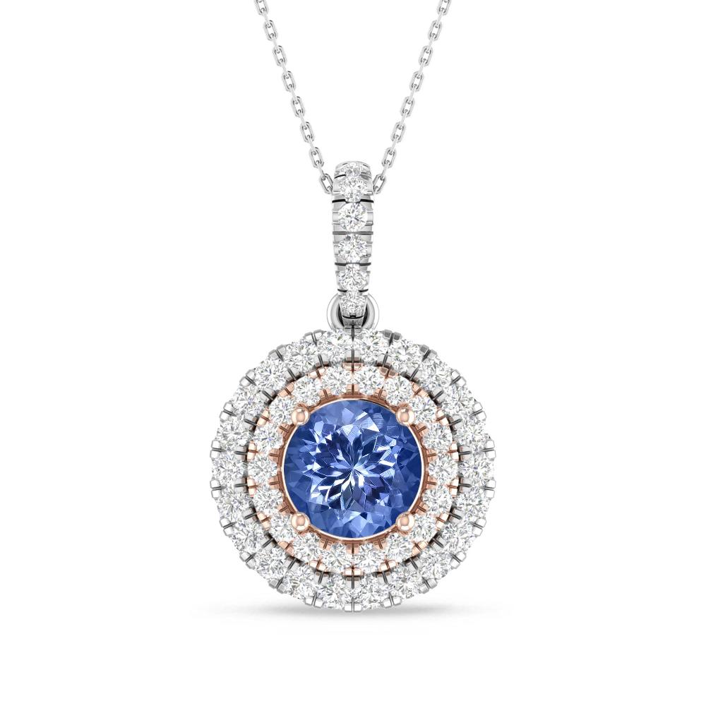 White Gold/Rose Gold - Tanzanite