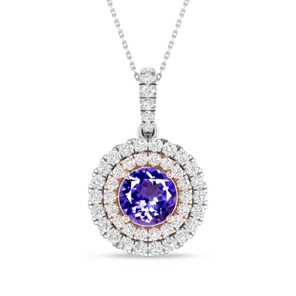 White Gold/Rose Gold - Tanzanite