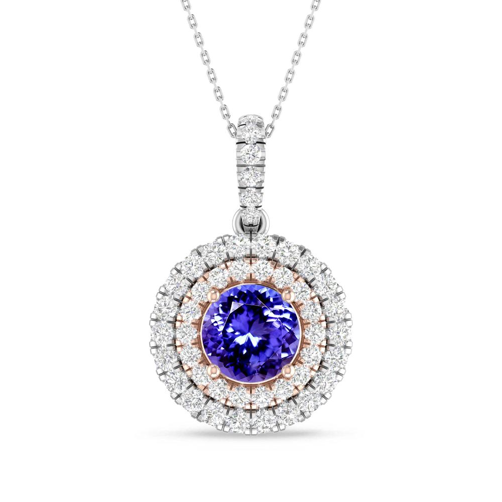 White Gold/Rose Gold - Tanzanite