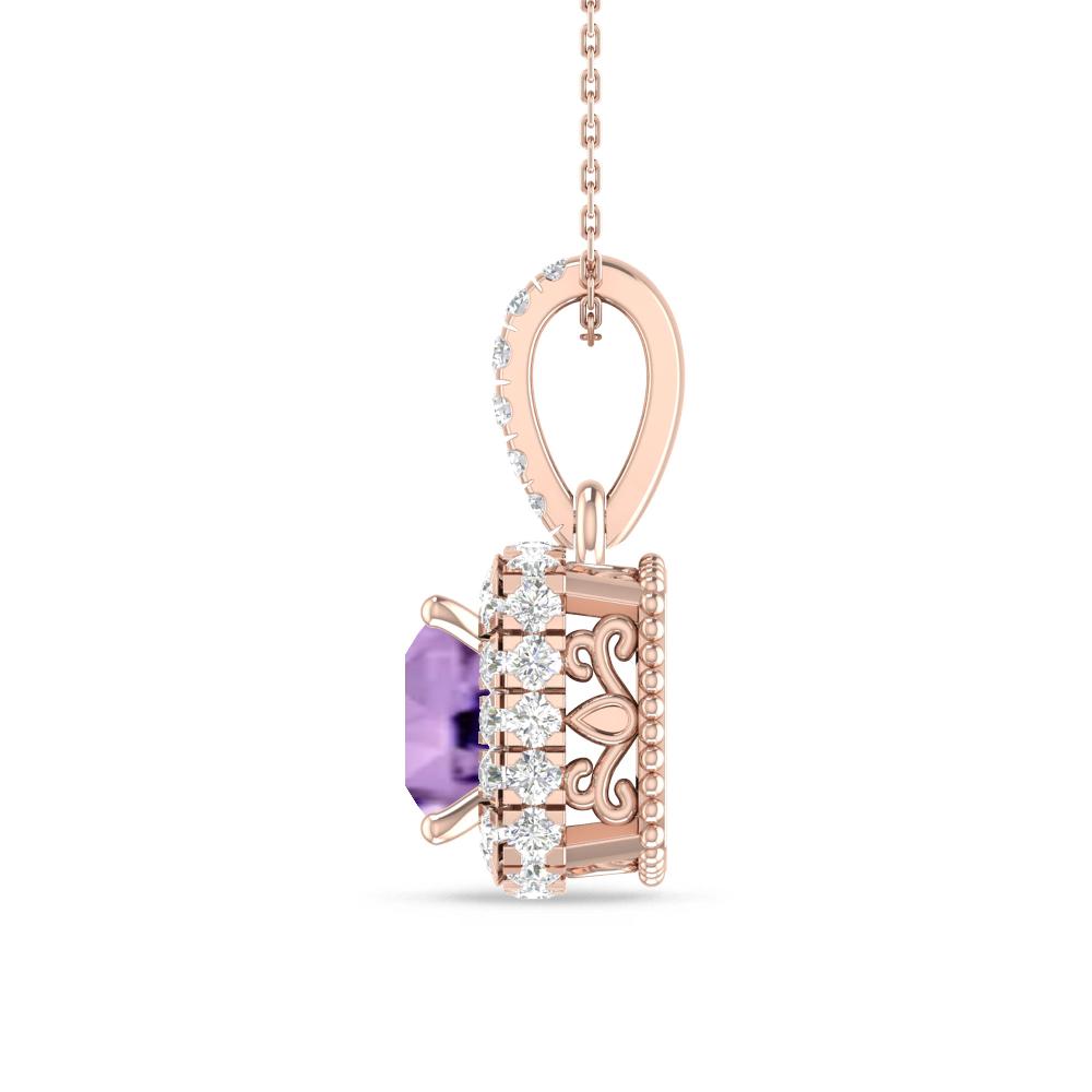 Rose Gold - Amethyst