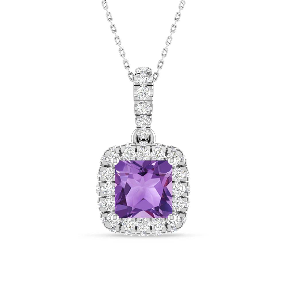 White Gold - Amethyst