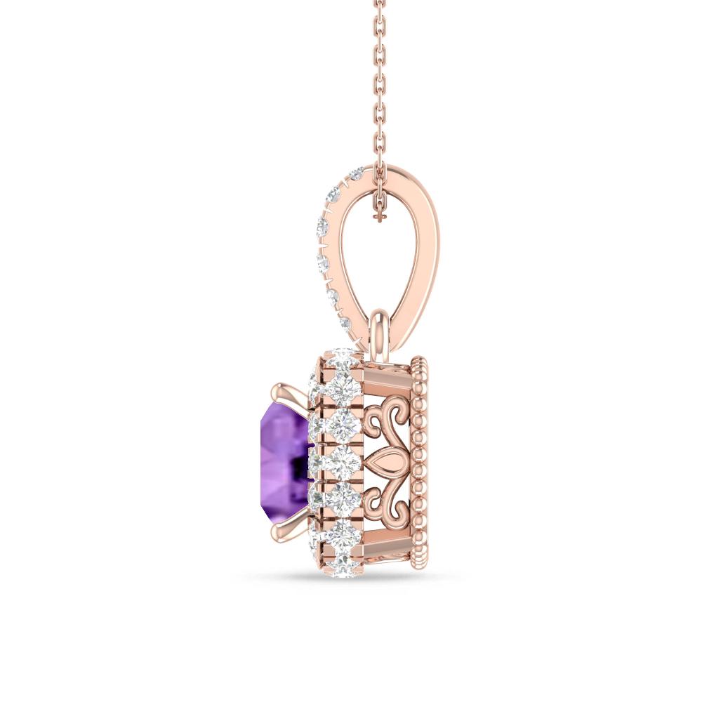Rose Gold - Amethyst