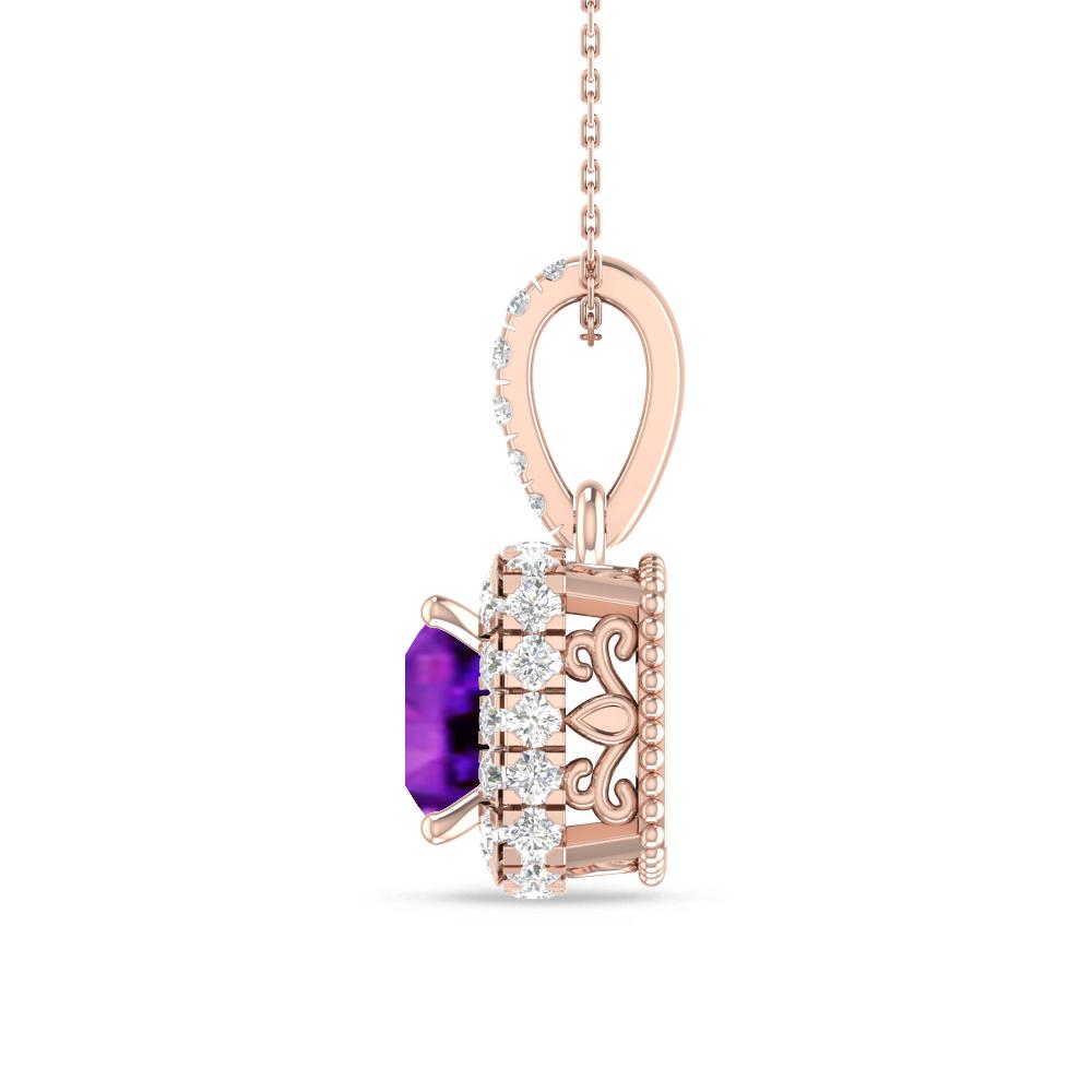 Rose Gold - Amethyst