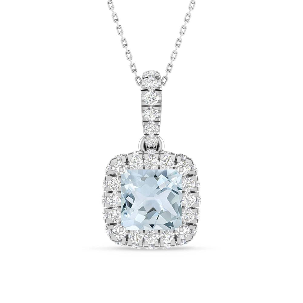 White Gold - Aquamarine