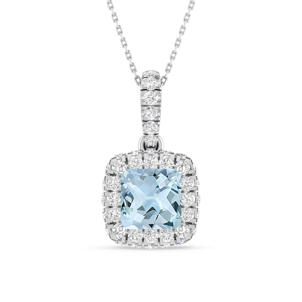 White Gold - Aquamarine