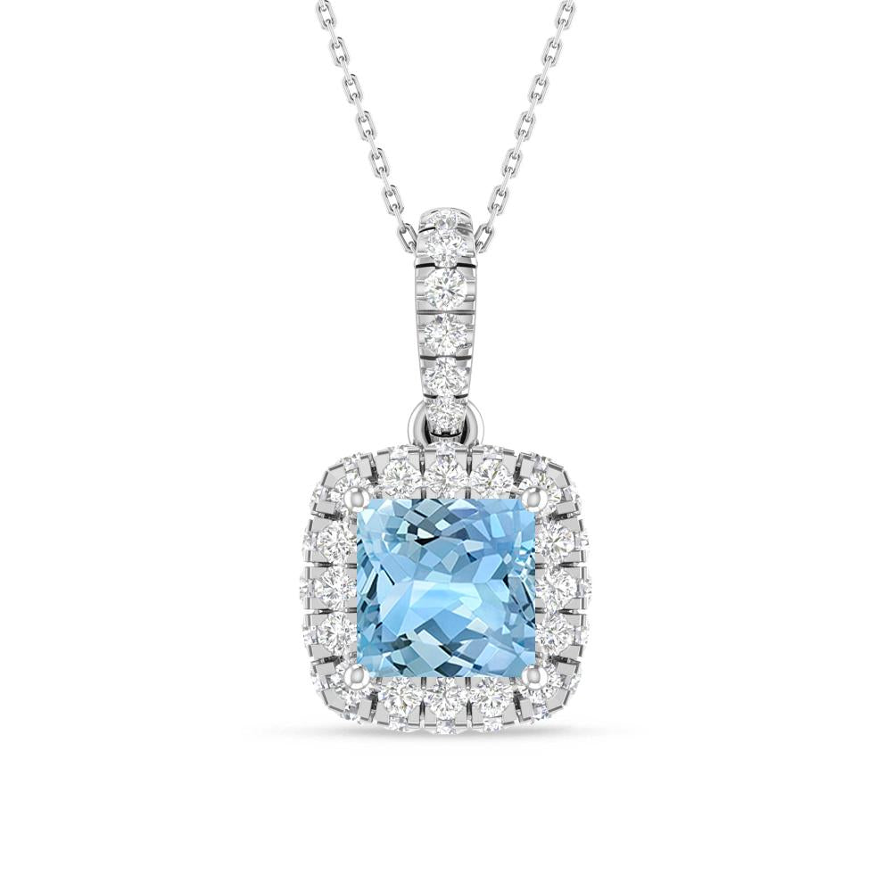 White Gold - Aquamarine
