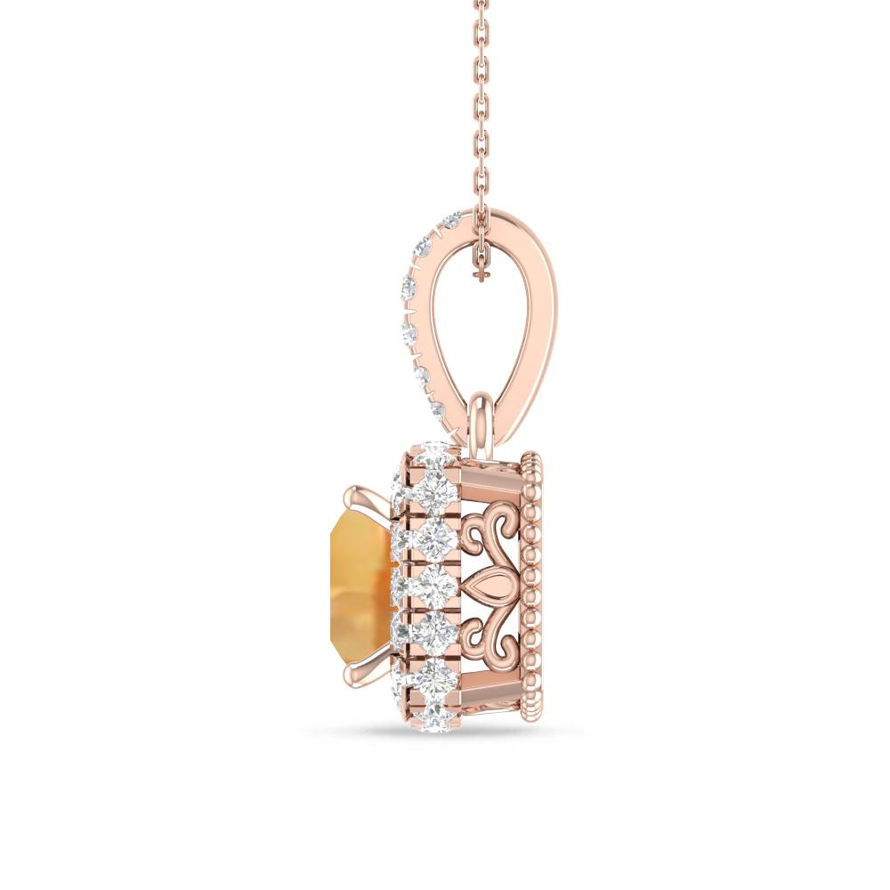 Rose Gold - Citrine