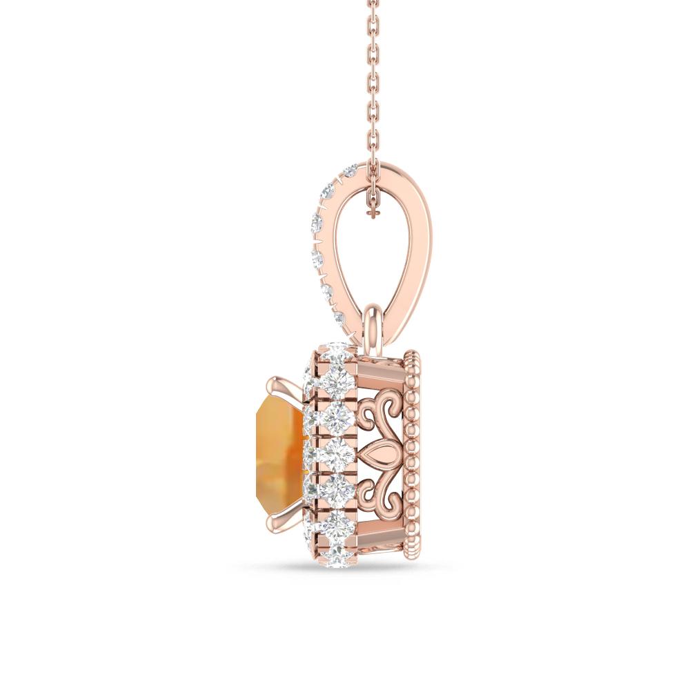 Rose Gold - Citrine
