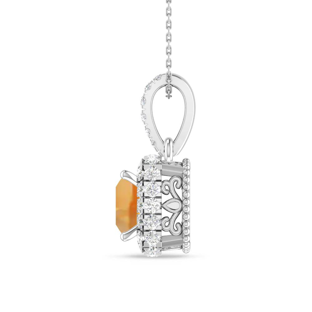 White Gold - Citrine